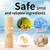 4 in 1 Foundation Liquid - Concealer and Moisturizer - Sunscreen Serum SPF50 - Color Changing Foundation Light Spectrum - UVA/UVB Protection, Hydrating & LongLasting
