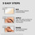 L'Oréal Paris, Semi-Permanent Eyebrow Tint, Lasts up to 5 Weeks, Visible Results in 5 Minutes, Up to 10 Uses, Ammonia Free, Brow colour, Shade: 5.0 Brunette
