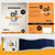 Beard Tamer Strap GROOMARANG Beard Shaper Face Strap - Prevent Bushy, Tangled, Itchy Beards and Keep Beard Oil Locked in - Black