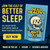 Dead Healthy Lights Out – Premium Night-Time Sleep Support with Magnesium, L-Theanine, Lemon Balm & Tart Cherry – 60 Vegan Capsules – Made in the UK