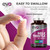 EVO Nutrition Milk Thistle, 80% Silymarin, 365 Vegan Tablets