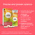PrecisionBiotics Daily Immune Support - Daily Gut Health Probiotics Supplement - L.CASEI 431 Bacterial Culture Strains + Vitamin C - 30 Capsules