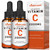 Vitablosom Liposomal Vitamin C 2000mg Liquid for Adults, High Absorption VIT C, Maximize Vitamin C, Immune System & Antioxidant Support, 60ML (2 Bottle)