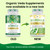 Organic Veda Moringa Capsule 1000mg, 6 Months Supply - True Green Pure Organic Moringa Leaf Superfood - Vitamins & Antioxidants Rich Powder, Energy, Digestion, Brain & Skin Health - 360 Vegan Capsule