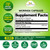 Organic Veda Moringa Capsule 1000mg, 6 Months Supply - True Green Pure Organic Moringa Leaf Superfood - Vitamins & Antioxidants Rich Powder, Energy, Digestion, Brain & Skin Health - 360 Vegan Capsule