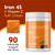 Celebrate Vitamins Iron Supplement with Vitamin C - 45mg Iron, 60mg Vitamin C, Bariatric Vitamins for WLS Patients, Vertical Sleeve & Gastric Bypass Surgery - Cherry, 90 Soft Chews