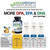 2 Pack, Wild Caught Omega 3 Fish Oil with DPA-EPA-DHA 2,900 MG Burpless
