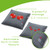 Beurer Shiatsu Back and Neck Massager | Kneading Deep Tissue Massage Pillow with Heat | Shiatsu Massager for Neck, Shoulders, Lower Back, Legs | Portable Massage Cushion with Optional Heat, MG134