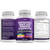 NEW AGE Resveratrol, Berberine, Grape Seed Extract, Quercetin, Polyphenol Supplement for Women and Men with Noni Extract, N-Acetyl Cysteine, Acai Extract - 120 Capsules