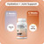 Pure Hyaluronic Acid Supplement 250mg with Vitamin C 50mg, 120 Vegan Capsules - Skin Hydration for Natural Glow, Hair, Nails, Bone and Joint Health Formula