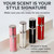 Travalo Milano Perfume Atomizer - Leak-Proof and TSA Approved for Air Travel - Reusable, Airtight, Easy Fill Mini Pump Sprayer - Lightweight Vegan Leather w/Polished Metal Outer Shell - Perfect Pink