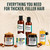 Unrefined Batana Oil for Hair Growth - Authentic & Organic Dr Sebi Batana Hair Mask from Honduras - Natural Hair Growth Oil - 4 Ounce Jar
