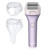 Panasonic Close Curves Electric Shaver for Women, Cordless 4-Blade Shaver, Bikini Attachment, Pop-Up Trimmer, Wet Dry Operation, Travel Pouch – ES-WL80-V (Purple)