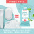 Body Wipes - (14 Pack) - 140 XL Bath Wipes for Adults No Rinse, Adult Wipe for Elderly - Body & Face Gentle Skin Cleansing, Shower Wipe Bathing for Travel, Elderly, Car, Gym, Camping (8x12 Inch)