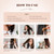 Dual Voltage Travel Blow Dryer Brush in one, Hair Trends Mini Hot Air Brush