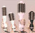 Dual Voltage Travel Blow Dryer Brush in one, Hair Trends Mini Hot Air Brush