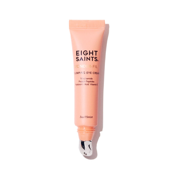 Eight Saints Wonder-fill Under Eye Cream – Anti Aging Eye Cream for Dark Circles, Puffiness & Wrinkles, Hydrating Plumping Eye Cream with Hyaluronic Acid, Peptides & Niacinamide, For Women, 0.5 oz