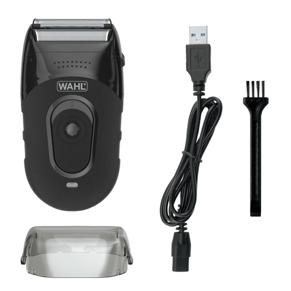 Wahl Compact Lithium-Ion Rechargeable Flexible Foil Shaver Kit & Cutter Bar