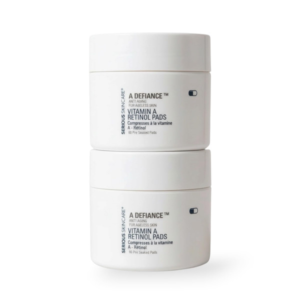 Serious Skincare Retinol Exfoliation Treatment Pads, 60 Count (2Pack)