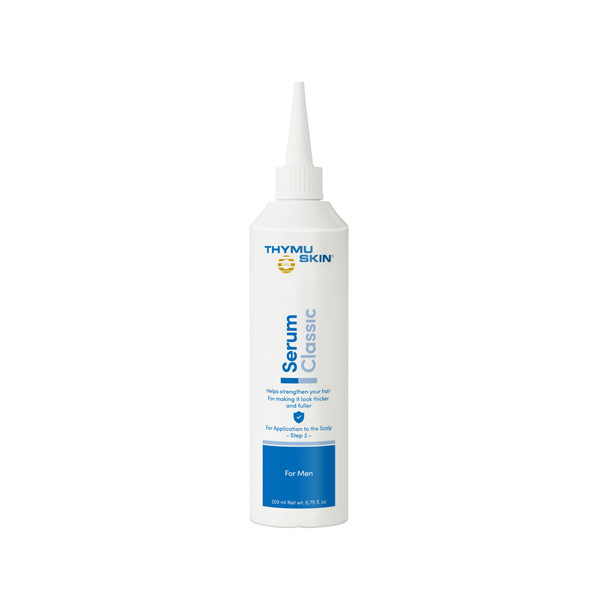 THYMUSKIN® Classic Serum | Hair Revitalizing Scalp Treatment with GKL-02 Thymic Peptide Complex | Thinning Hair & Scalp Nourishment | Step 2 of 2 for Men & Women | Silicone & Paraben Free | 200ml