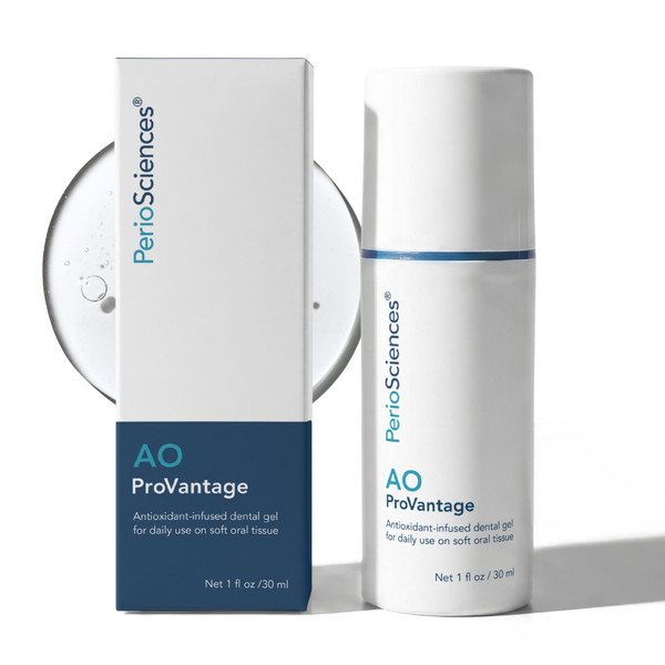 PerioSciences AO ProVantage Dental Gel with Antioxidants – Oral Gum Gel – Oral Care to Maintain Gum Health, 1 fl. Oz / 30ml