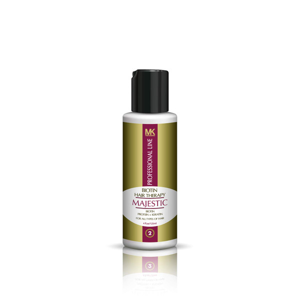 Majestic Hair Biotin Therapy 125ml (4 OZ) - Formaldehyde Free