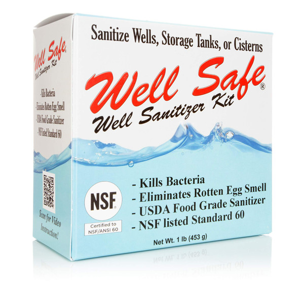 WELL SAFE Well Sanitizer Kit for Well Water Treatment & Sulfur Smell