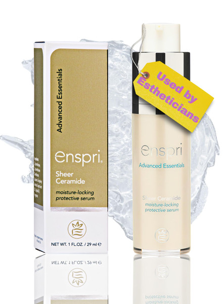 Enspri Sheer Ceramide Moisture-locking Protective Serum increased Elasticity, firmness, skin resurfacing, and reduced wrinkles