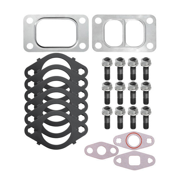 Exhaust Manifold Gaskets Kit with Studs Nuts for Dodge for Cummins 5.9L 6.7L 24V 1998-2019 Replace 1045986 1045985 1045987