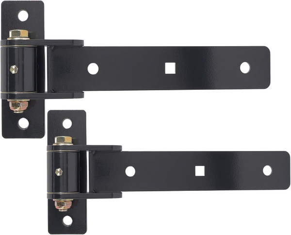 13'' Heavy Duty Strap Gate Hinges 900 LBS,180° or 90° Smooth Open Hinge