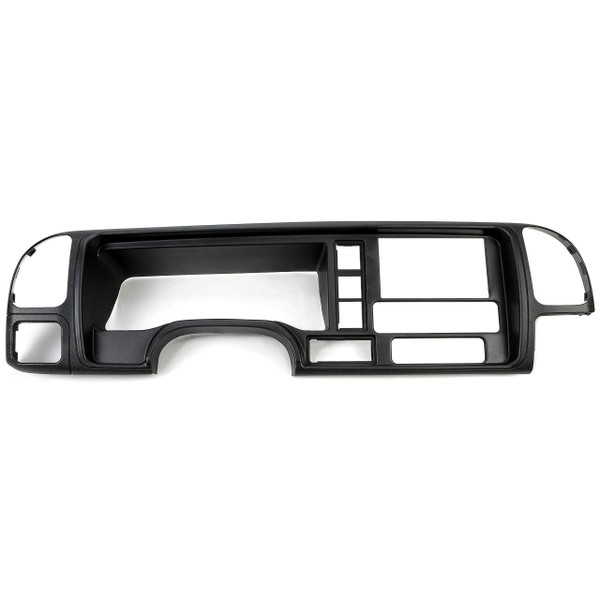 HECASA Double Din Dashboard Compatible with 1995-2002 GMC Sierra Chevrolet Silverado C/K SUV Full-Size 4" High Center Console Dash Panel Bezel Cover Trim Overlay Radio Stereo Replacement w/Harness