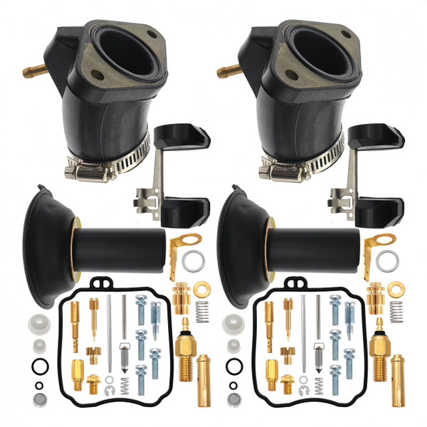 Carburetor Repair Kits Replacement for Yamaha V Star 650 XVS650 1998-2016