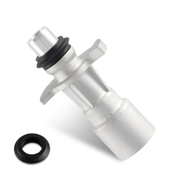Upgrade Aluminum Engine Water Pump-Oil Cooler Pipe Tube Connector Compatible With Land Rover Sport LR4 Range Rover Replace# LR030593 C2Z18658 LR028136 LR011997