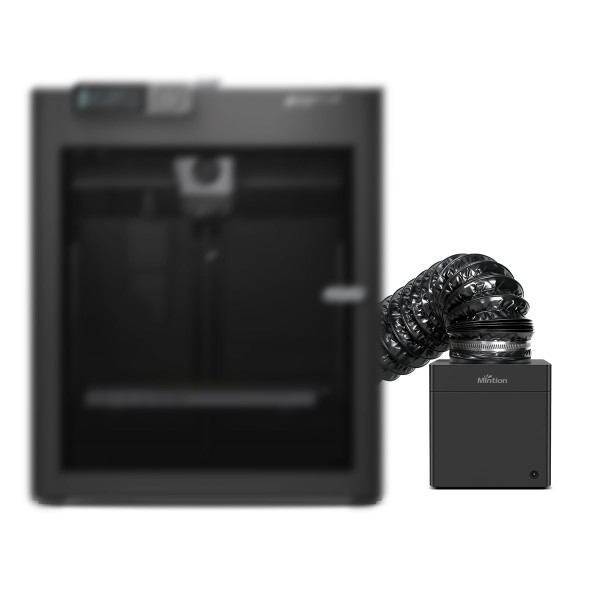 3D Printer Filter System for Bambu Lab P1S/X1C with HEPA H13 Carbon Filter