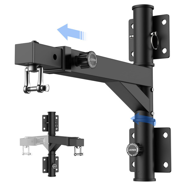 BaiYuan Heavy Bag Hanger - Adjustable Wall Mount Punching Bag Hanger