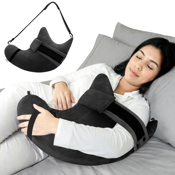Shoulder Surgery Pillow for Rotator Cuff Pain Impingement Replacement Recovery Aids Side Sleepers Body Post Arm Torn Injury Support Relief Supplies Broken Collarbone Neck Rehab Must Haves