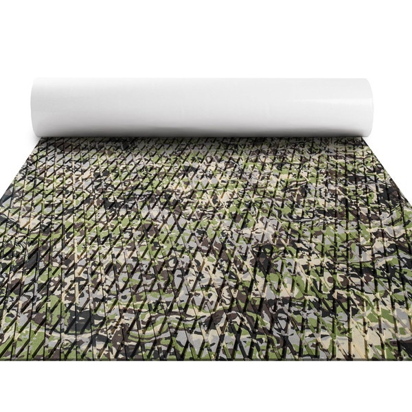 FOCEAN EVA Foam Boat Flooring, 94.5''x15.7'', Forest Camo