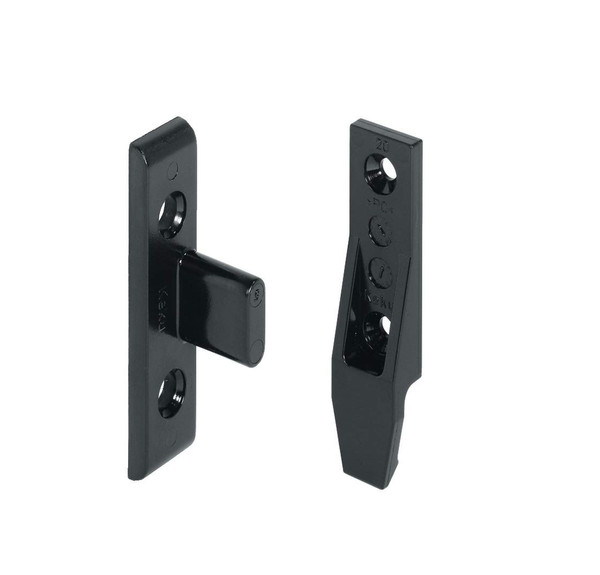 Keku Drop-On/Hook-On Push-In Plinth Fasteners & Fittings x10