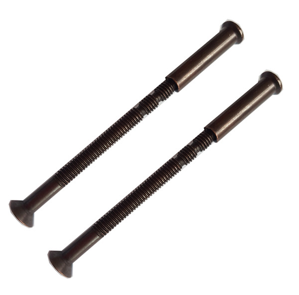 M4 Door Handle Knob Through Bolts Connecting Sleeve Bronze – Pack of 2