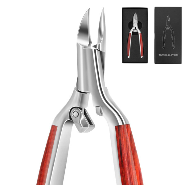 Toenail Clippers Super Sharp, Professional Thick Ingrown Toe Nail Clippers for Men Women Elderly, Large Podiatrist Toenail Clippers Heavy Duty Nail Nippers Toenail Cutters