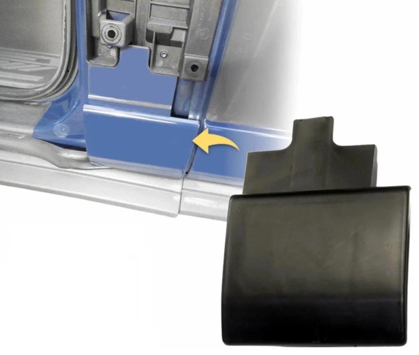 AUTOVIEW Body Trim Panel, Black Plastic, Left Side Under Fuel Flap with Mounting Clips For Ford Transit MK8 2014-2025, 20x10 cm BK31V20206BB, 1839318