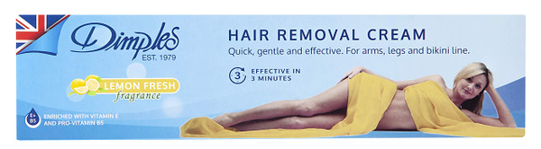 Dimples Hair Removal Cream Lemon Fresh - 50 ml