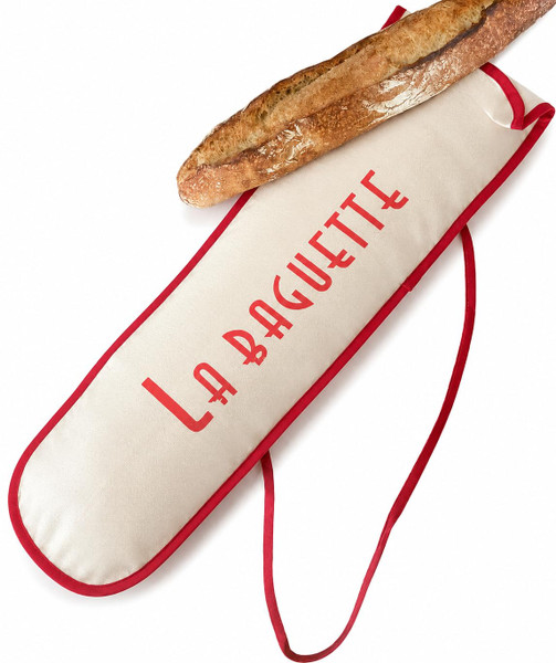 SACASAC Protective Baguette Bag with Handle 73 x 19 cm 100% Cotton Made in France