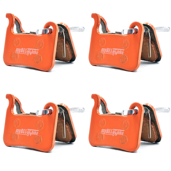 myBESTbike - Bicycle Brake Pads 4 Pairs Disc Brake Pads For Bike, Compatible With Shimano Deore XT XTR LX SLX Hone Alfine Saint Zoom Disc Brake