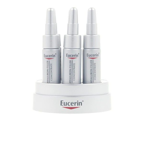 Eucerin Hyaluron-Filler Concentrate Anti-Aging Cream with Enhanced Hyaluron-Filling Effect for Wrinkles Removal, 6x5ml