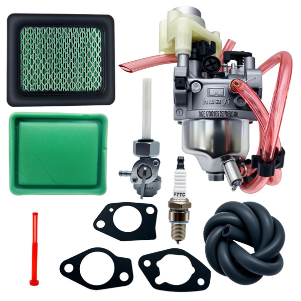 youjupazi EU3000is Carburetor for Honda EU3000i Generator Carb Replace 16100-ZL0-D66 16100ZL0D66 16100-ZL0-D65 16100ZL0D65 with Air Filter Spark Plug Fuel Line Fuel Filter Gasket kit
