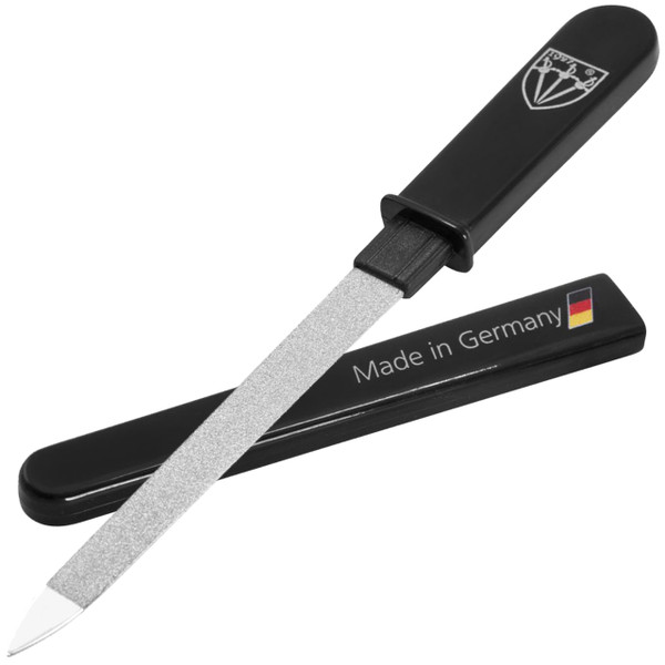 3 Swords Germany Sapphire Metal Pocket Nail File Manicure Travel 1 PIECE