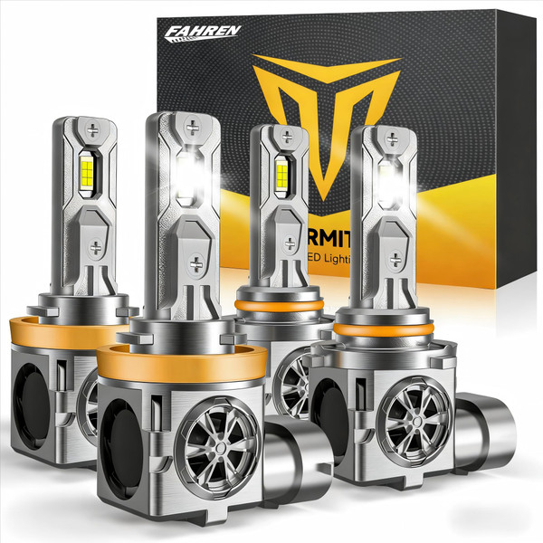 Termitor Latest H11+9005 Special Bulbs, 120,000LM 1500% Brighter Bulb