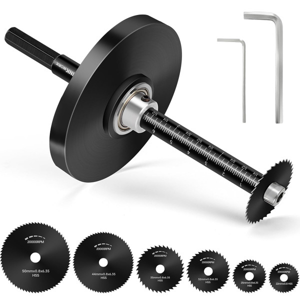 4" Inside Pipe Cutter for PVC Pipe, Cutter Tool Set with Scale, Black