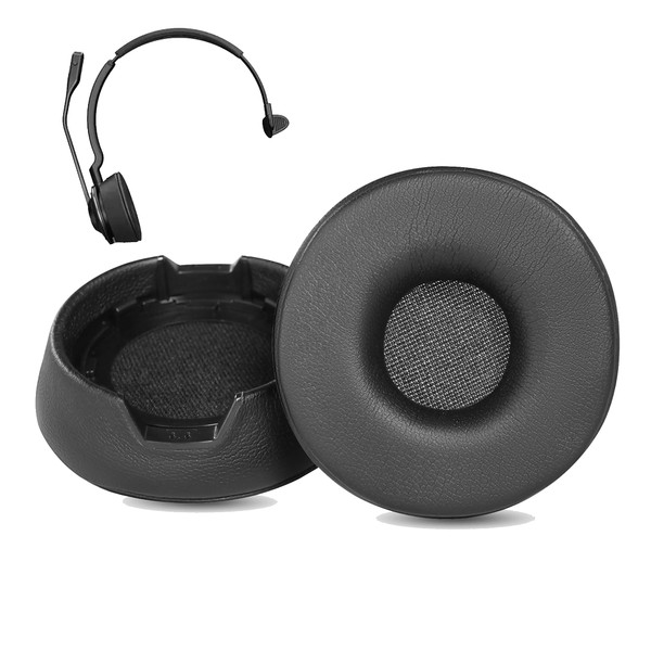 Engage 75 (Mono Version) Earpads Compatible with Jabra Engage 55/65/75 (Mono Version) Headphones (Does Not Fit Engage 50, Engage 55/65/75 Stereo Version)
